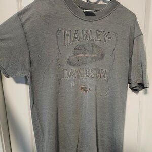 Vintage Grey Harley Davidson Vintage